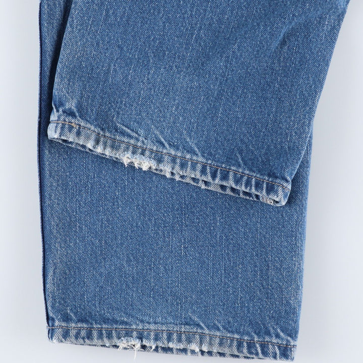 Dickies denim painter pants for men, equivalent to W39 unclear blue type Vintage Second Hand