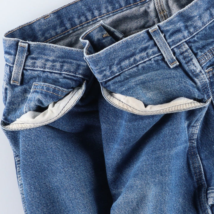 Dickies denim painter pants for men, equivalent to W37 cotton blue type Vintage Second Hand
