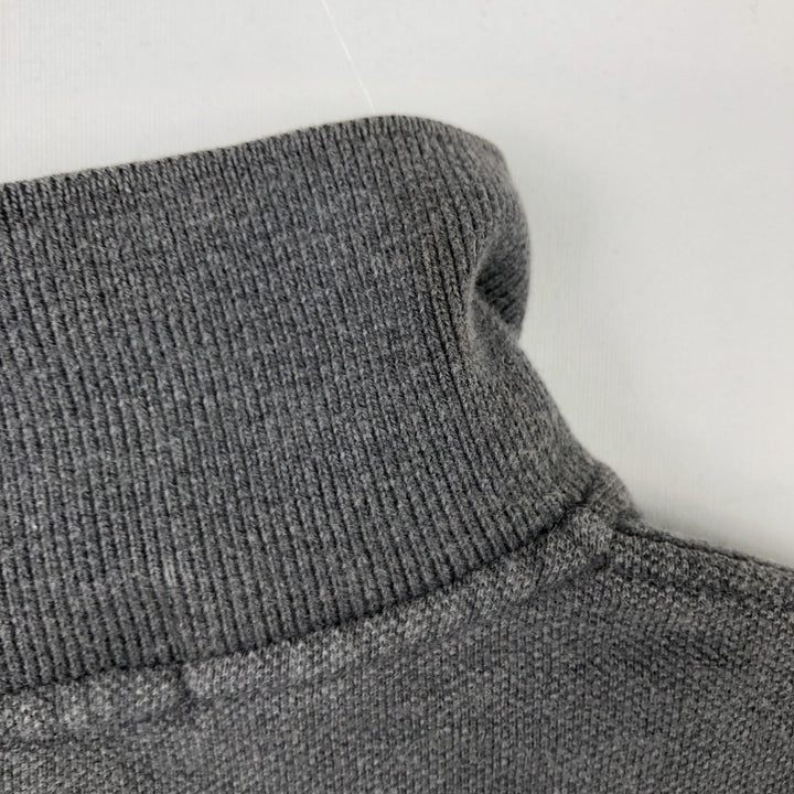 Ralph Lauren POLO by Ralph Lauren short sleeve polo shirt, men's size L cotton Charcoal Vintage Second Hand