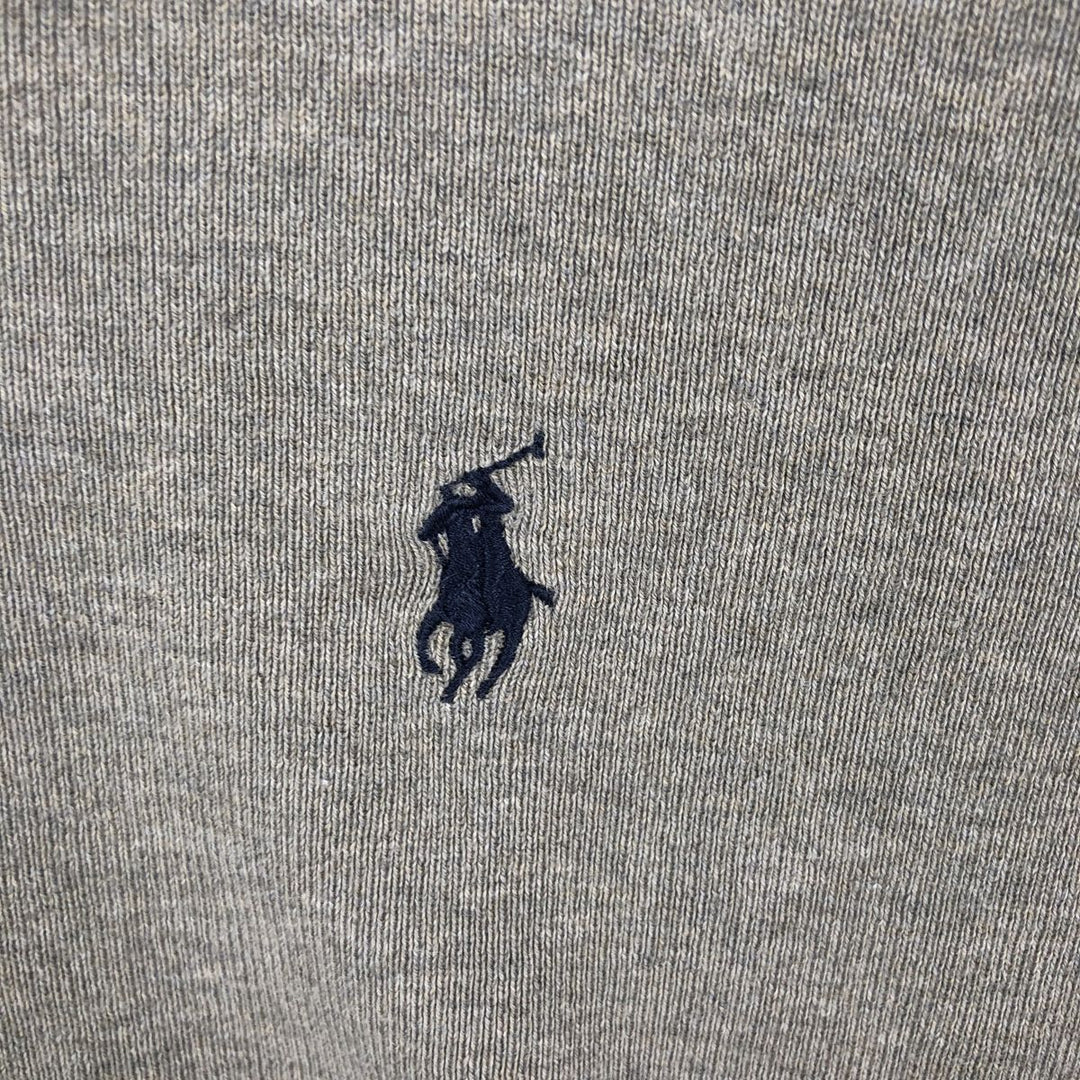 Ralph Lauren POLO by Ralph Lauren Cotton Knit Sweater Men's XXL Pima Cotton gray type Vintage Second Hand