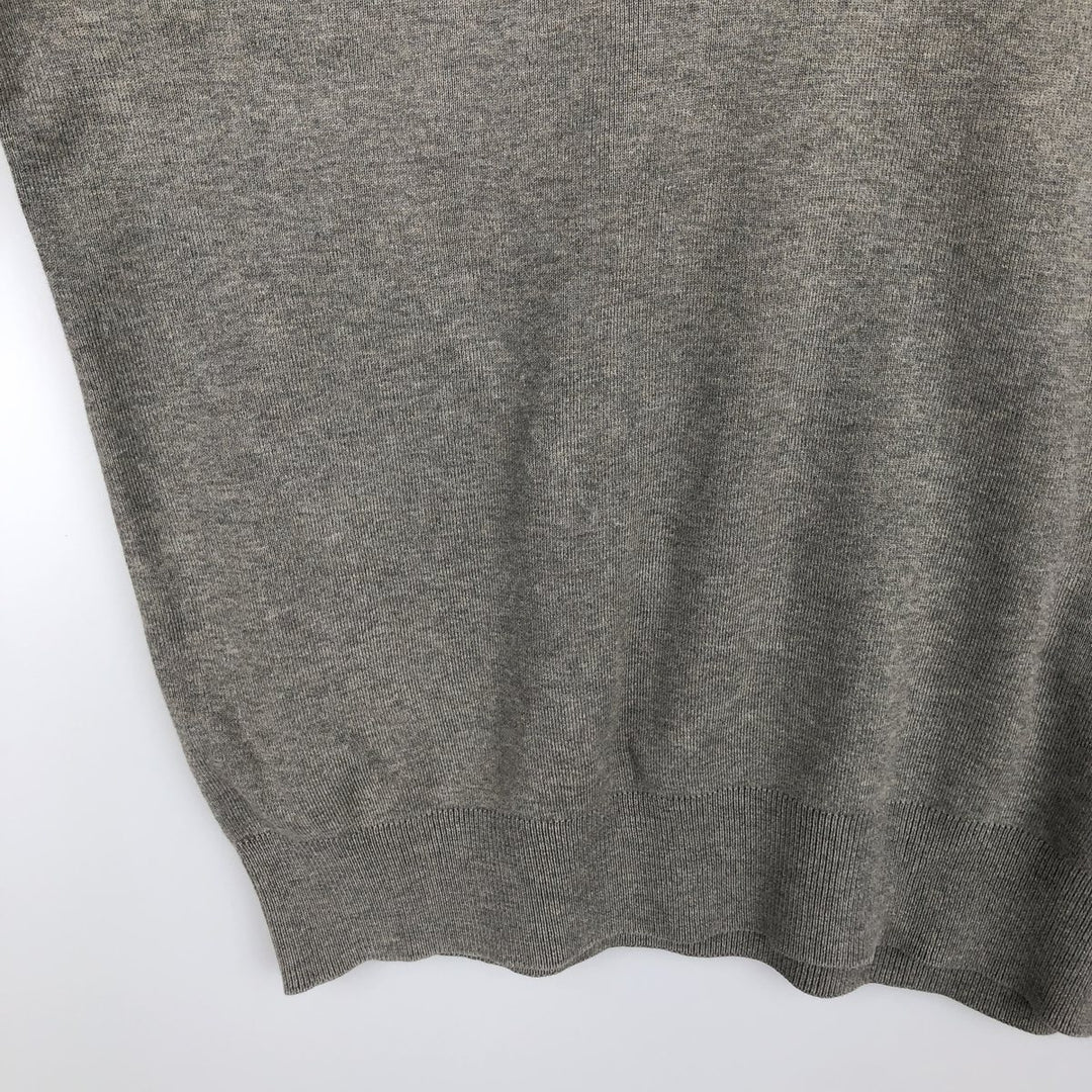 Ralph Lauren POLO by Ralph Lauren Cotton Knit Sweater Men's XXL Pima Cotton gray type Vintage Second Hand