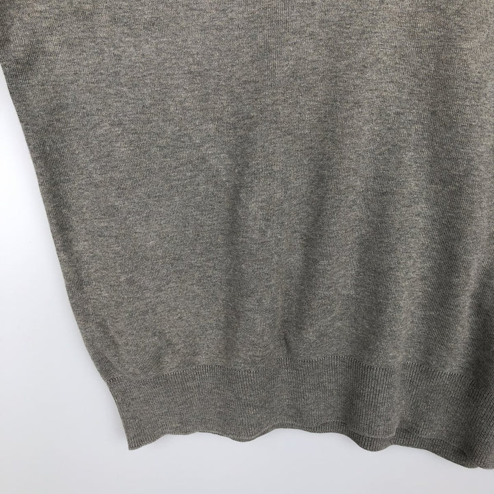 Ralph Lauren POLO by Ralph Lauren Cotton Knit Sweater Men's XXL Pima Cotton gray type Vintage Second Hand