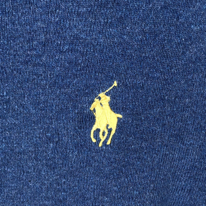 Ralph Lauren POLO RALPH LAUREN Pima Cotton Knit Sweater, Men's XXL Pima Cotton blue type Vintage Second Hand