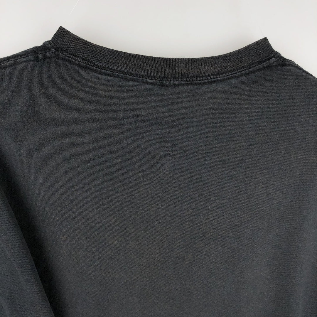 NIRVANA Nirvana Band T-shirt, Band T, Men's XL size cotton black type Vintage Second Hand