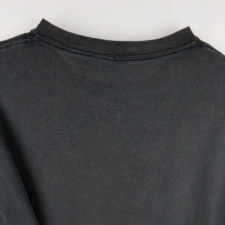 NIRVANA Nirvana Band T-shirt, Band T, Men's XL size cotton black type Vintage Second Hand