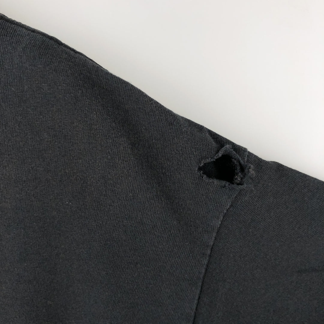 NIRVANA Nirvana Band T-shirt, Band T, Men's XL size cotton black type Vintage Second Hand