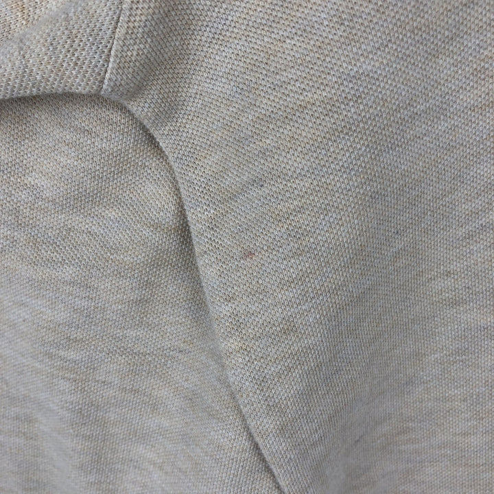 Ralph Lauren POLO by Ralph Lauren long sleeve polo shirt, men's size L cotton ivory Vintage Second Hand