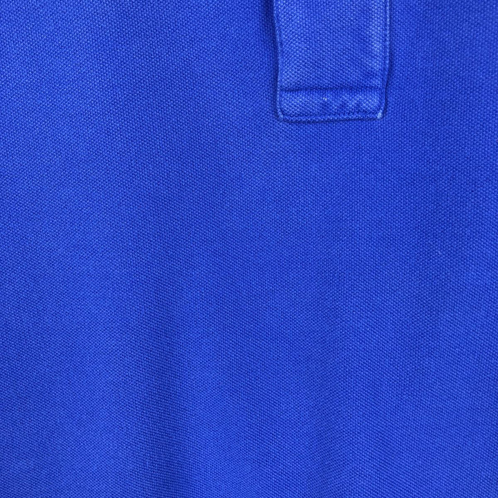 Ralph Lauren POLO by Ralph Lauren long sleeve polo shirt, men's XL size cotton blue type Vintage Second Hand