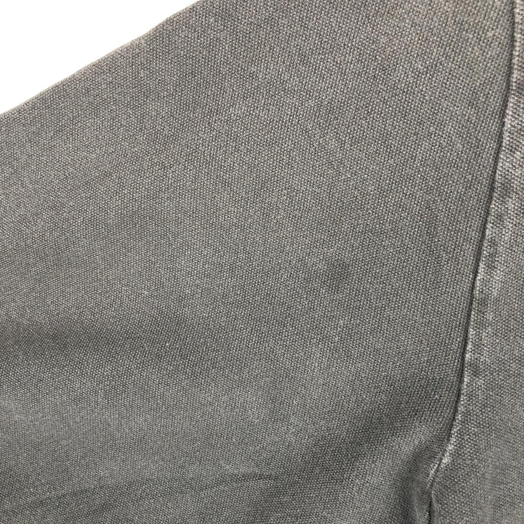 Vintage 90'S Ralph Lauren POLO by Ralph Lauren long-sleeved polo shirt, Made in USA, Men's Size L cotton black type Vintage Second Hand