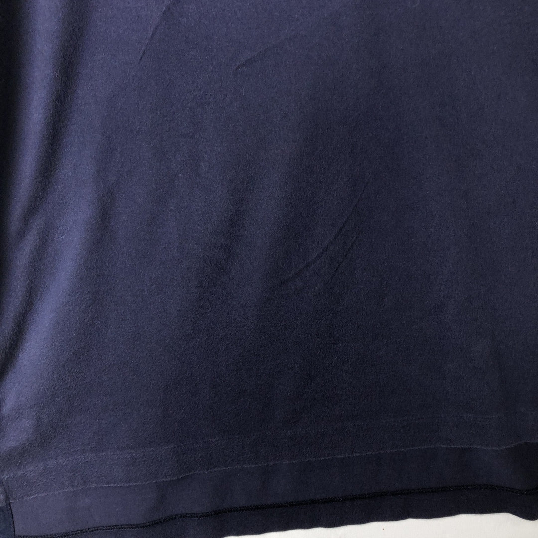 Ralph Lauren POLO by Ralph Lauren short sleeve polo shirt, men's size M cotton navy blue type Vintage Second Hand