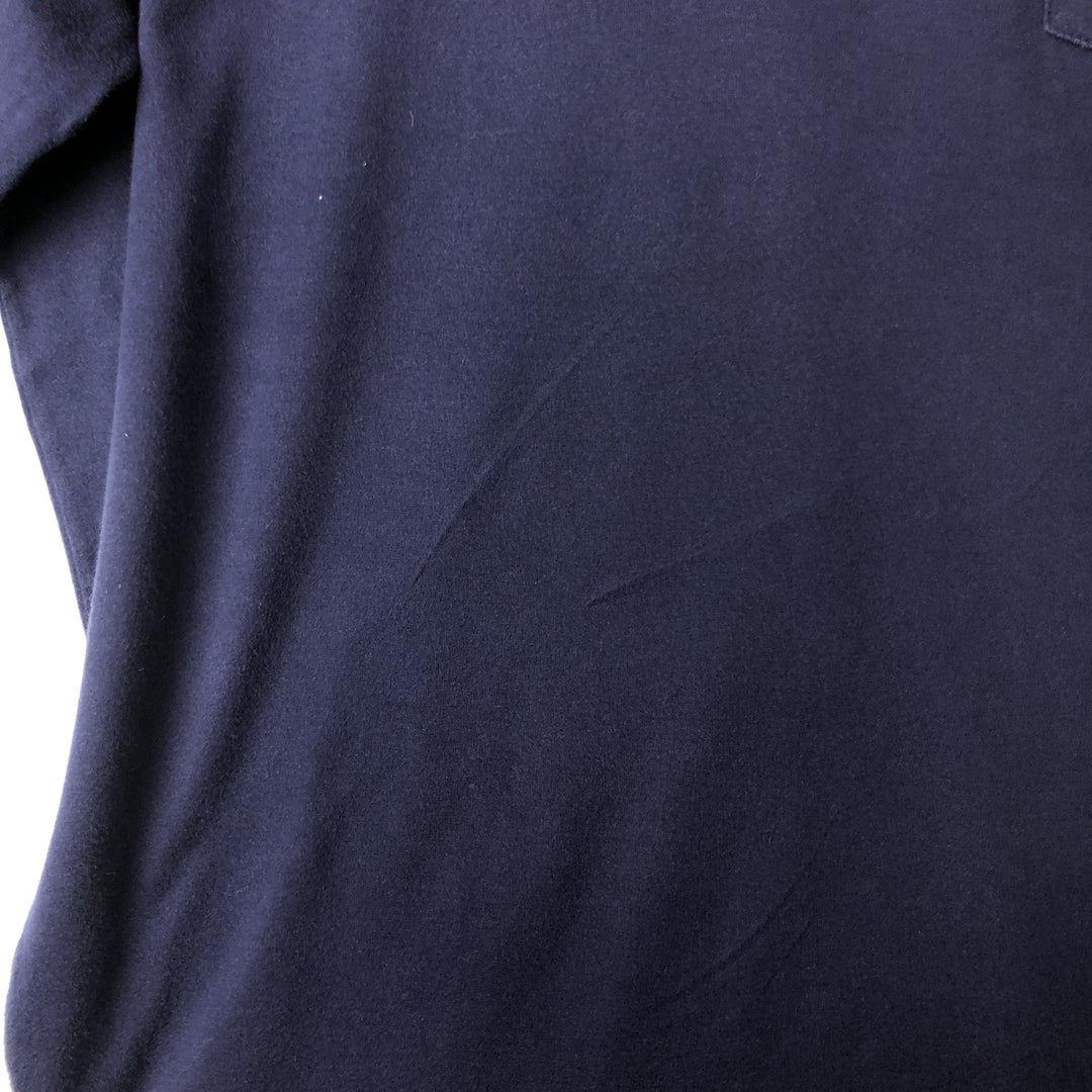 Ralph Lauren POLO by Ralph Lauren short sleeve polo shirt, men's size M cotton navy blue type Vintage Second Hand