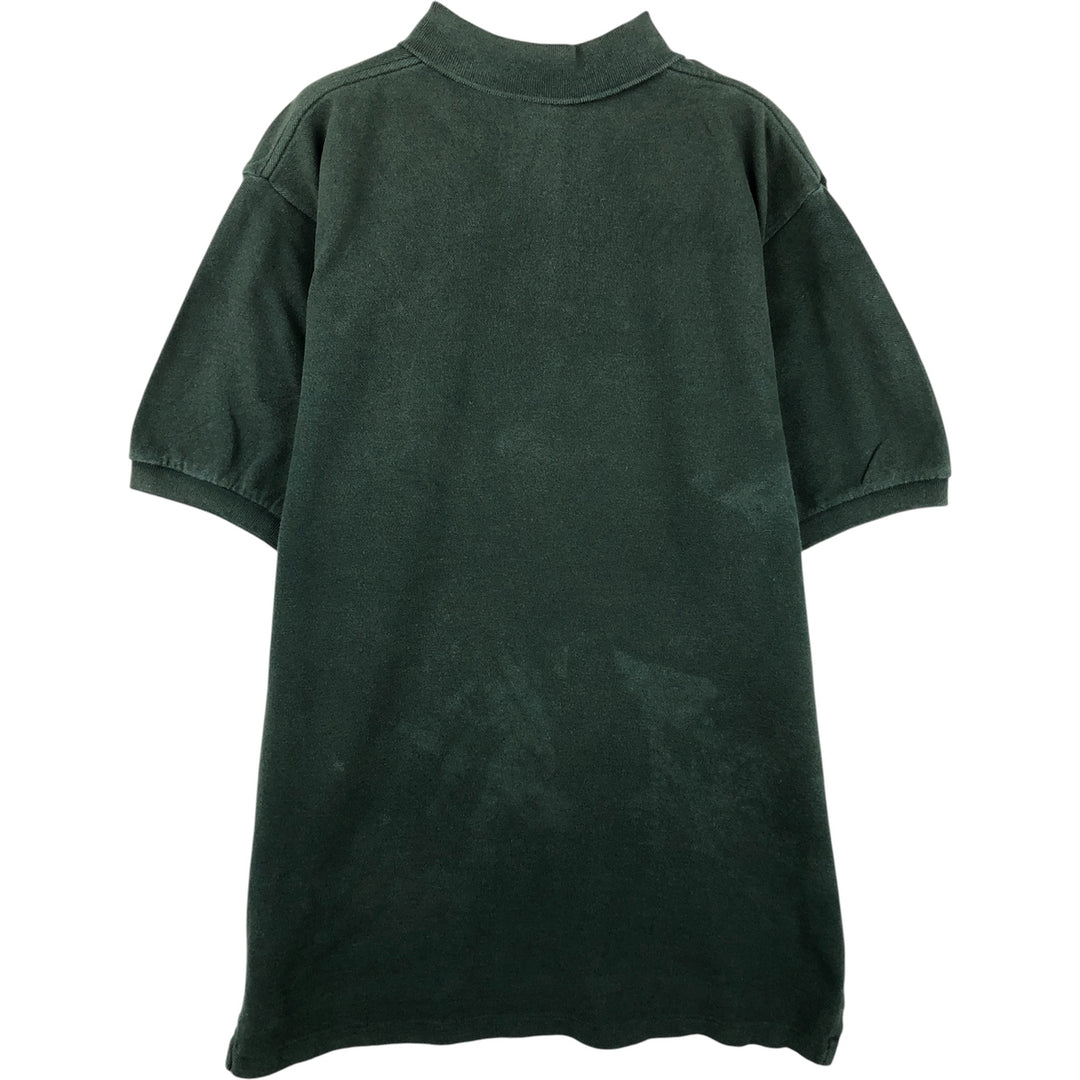Ralph Lauren POLO by Ralph Lauren short sleeve polo shirt, men's size M cotton Green type dark green Vintage Second Hand