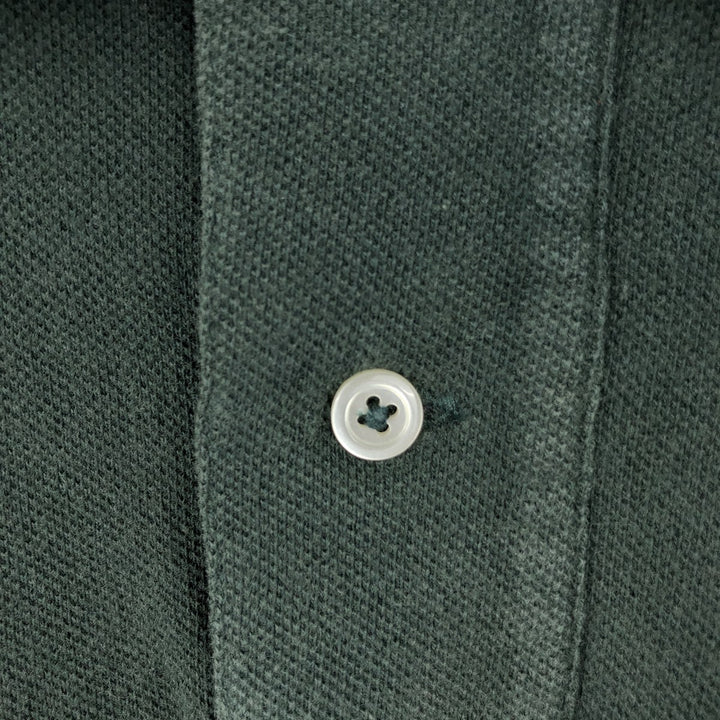 Ralph Lauren POLO by Ralph Lauren short sleeve polo shirt, men's size M cotton Green type dark green Vintage Second Hand