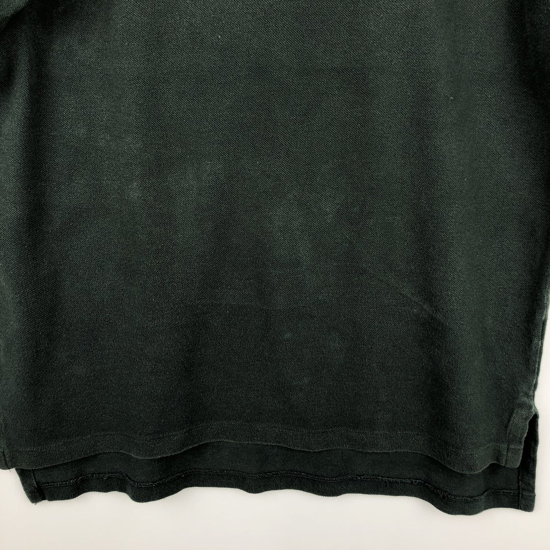 Ralph Lauren POLO by Ralph Lauren short sleeve polo shirt, men's size M cotton Green type dark green Vintage Second Hand