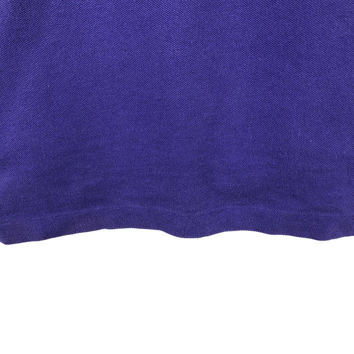 Ralph Lauren POLO by Ralph Lauren long sleeve polo shirt, men's size L cotton Purple type blue-purple Vintage Second Hand