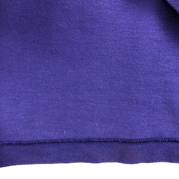 Ralph Lauren POLO by Ralph Lauren long sleeve polo shirt, men's size L cotton Purple type blue-purple Vintage Second Hand