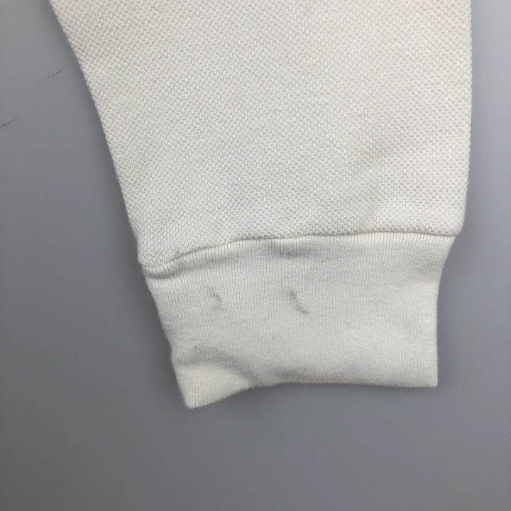 Ralph Lauren POLO by Ralph Lauren long sleeve polo shirt, men's size L cotton pale white type Vintage Second Hand