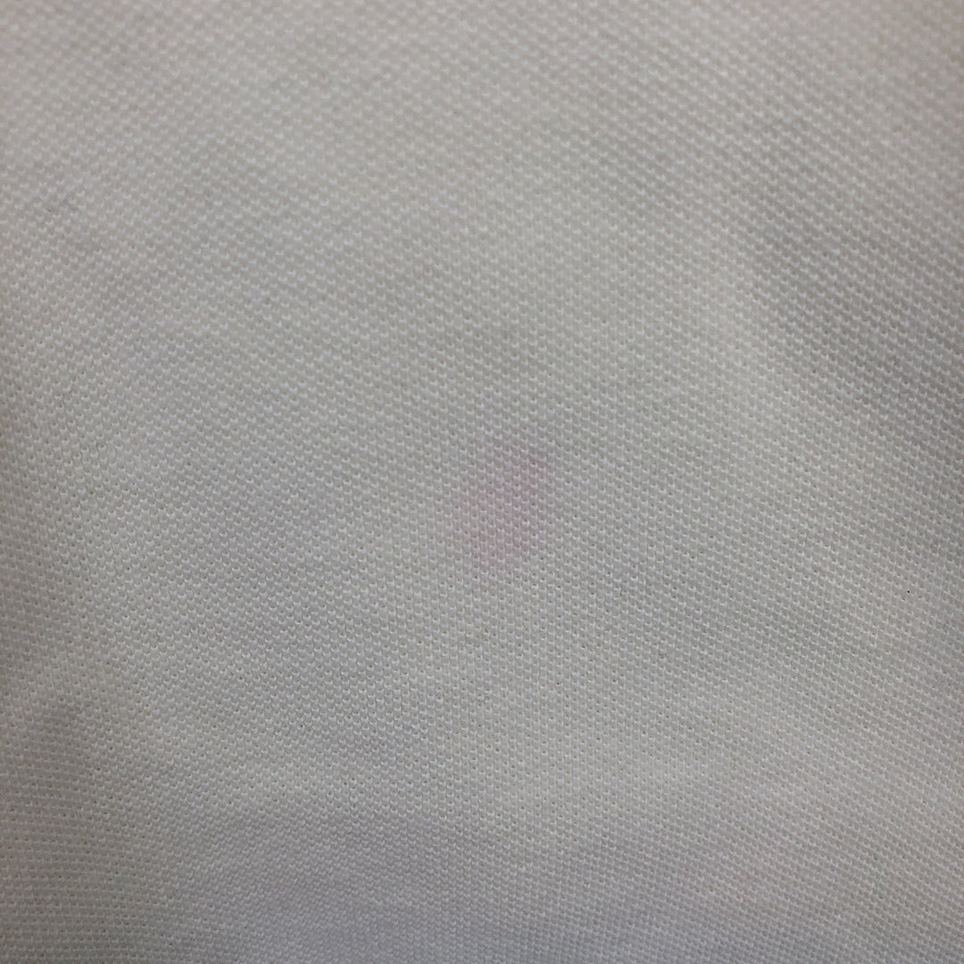 Ralph Lauren POLO by Ralph Lauren long sleeve polo shirt, men's XL size cotton pale white type Vintage Second Hand
