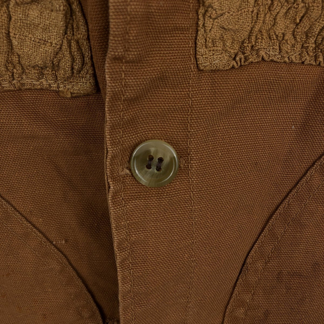 1970'S BLACK SHEEP Duck Hunting Vest, Men's Size L (approx.), Vintage cotton brown type Vintage Second Hand