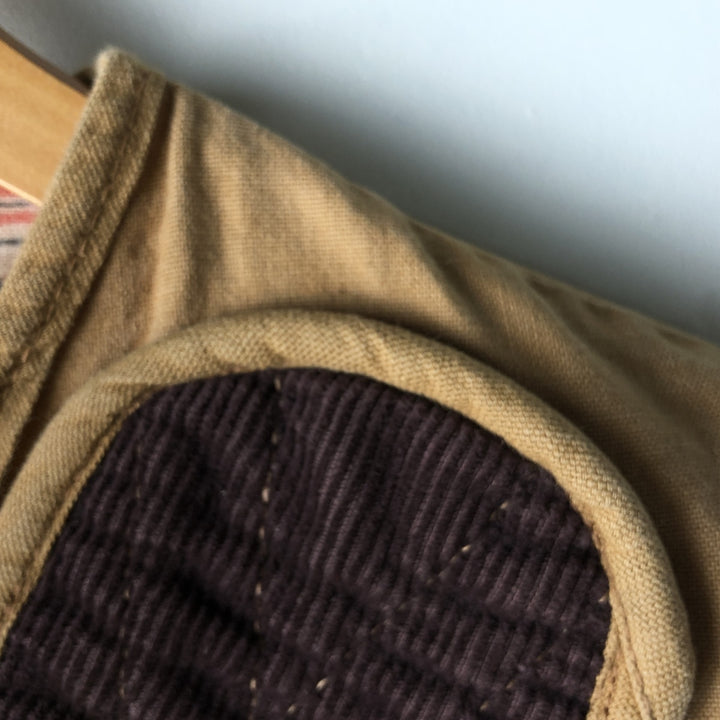Vintage 1960'S Penney's FOREMOST duck hunting vest, size L, men's unclear brown type Vintage Second Hand