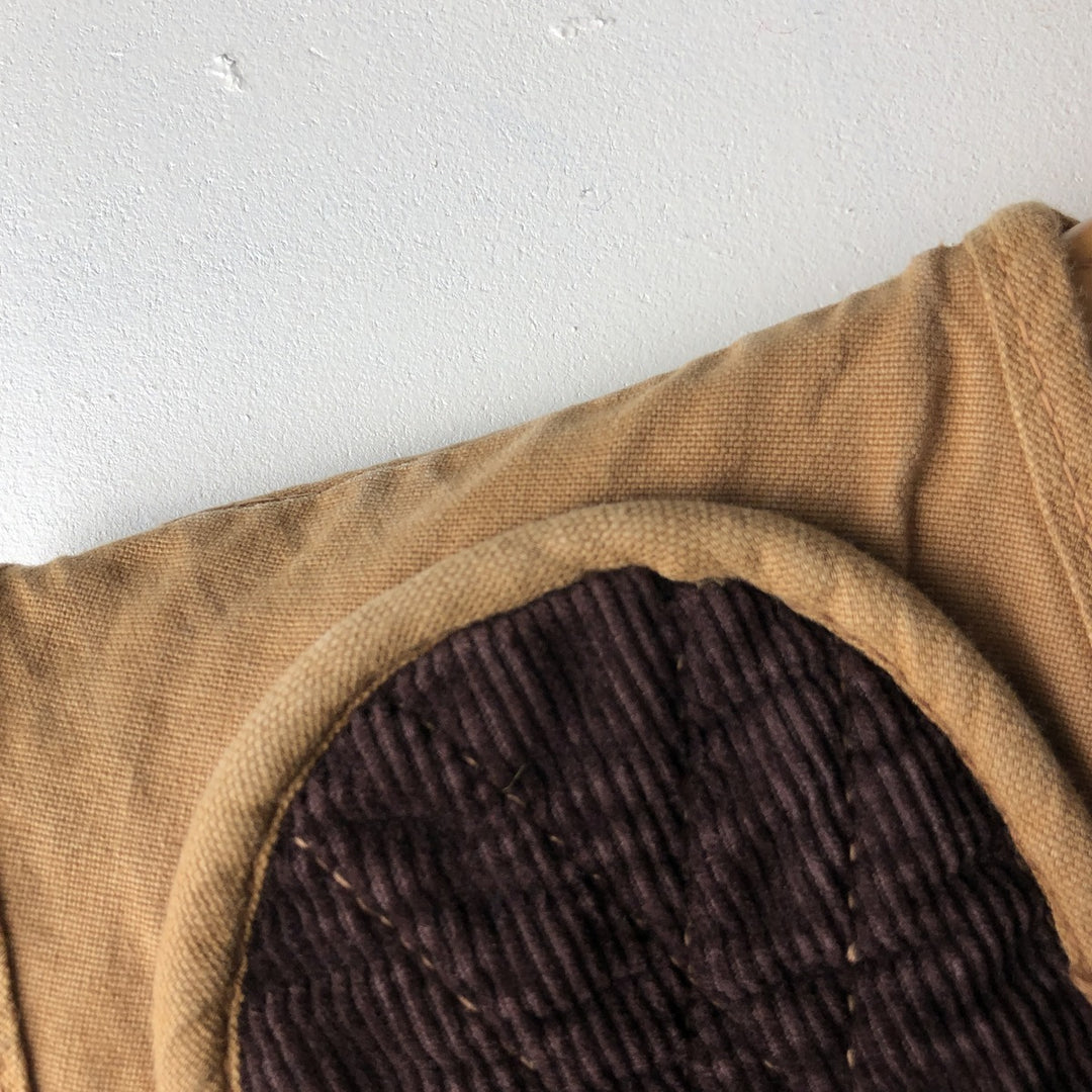 Vintage 1960'S Penney's FOREMOST duck hunting vest, size L, men's unclear brown type Vintage Second Hand