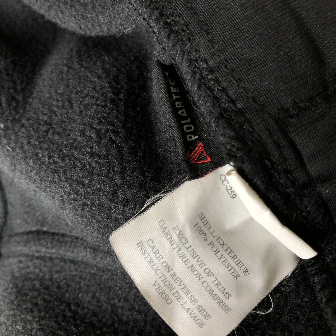 Marmot fleece vest, men's size L polyester black type Vintage Second Hand