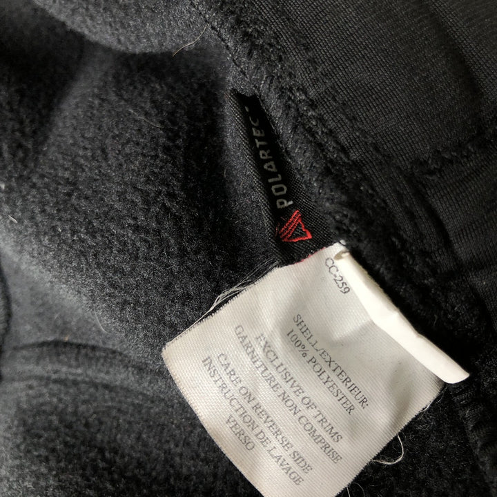 Marmot fleece vest, men's size L polyester black type Vintage Second Hand