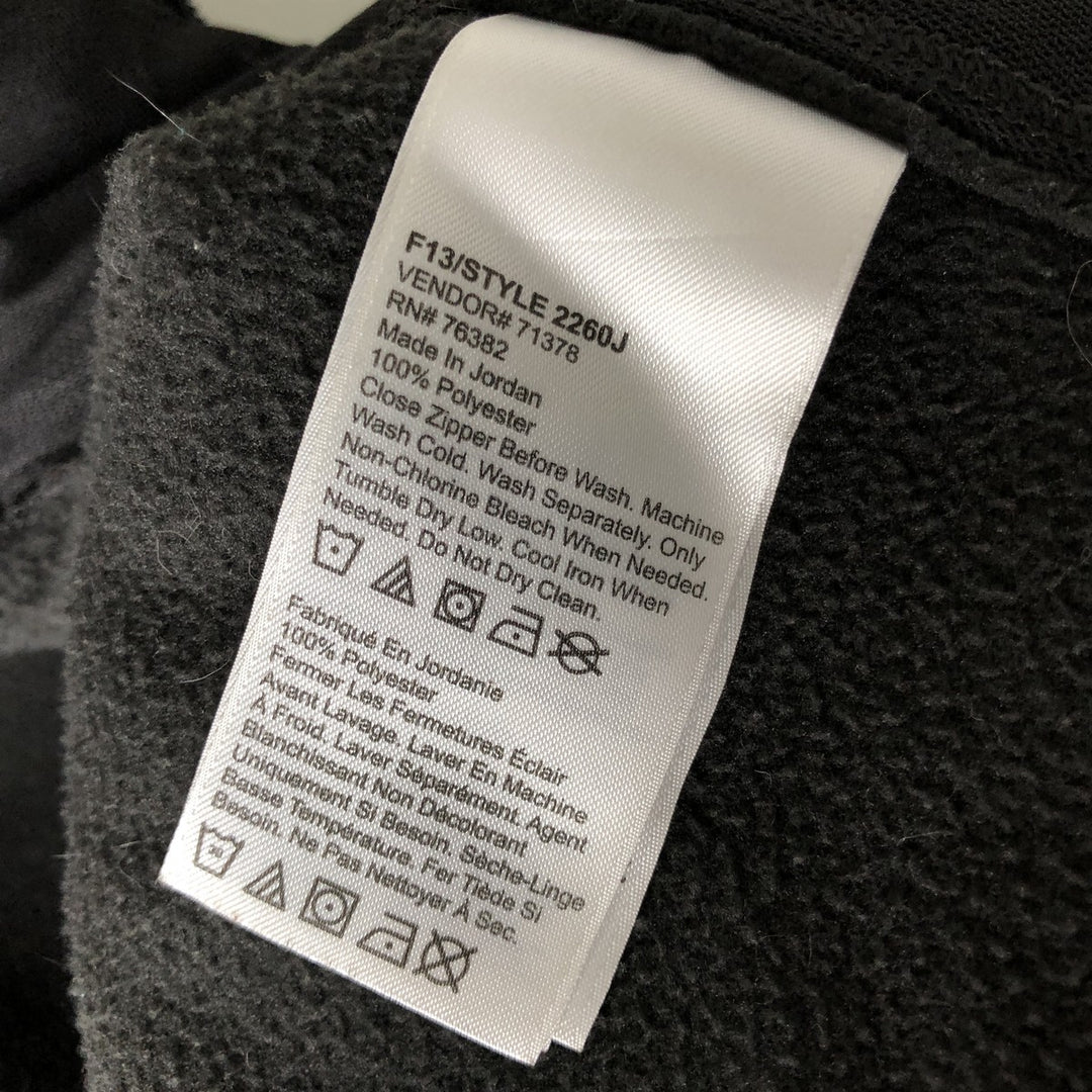 Timberland Fleece Vest, Men's Size L polyester black type Vintage Second Hand