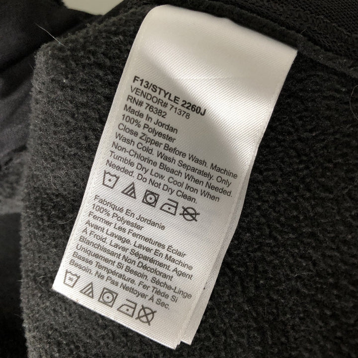 Timberland Fleece Vest, Men's Size L polyester black type Vintage Second Hand