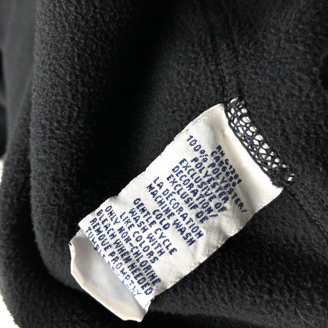 Ralph Lauren POLO RALPH LAUREN fleece vest, men's size XL polyester black type Vintage Second Hand