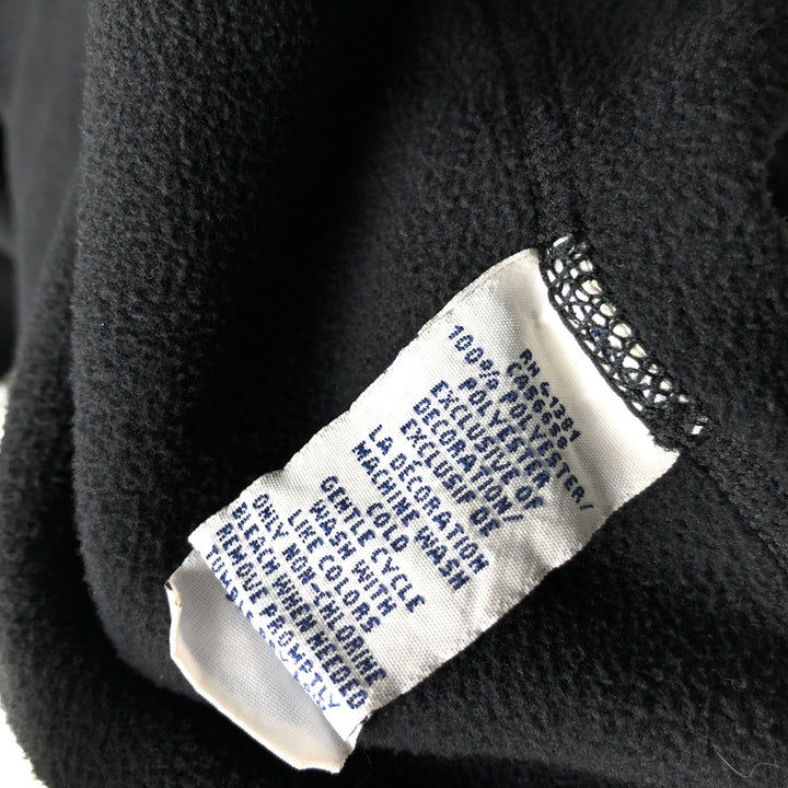 Ralph Lauren POLO RALPH LAUREN fleece vest, men's size XL polyester black type Vintage Second Hand