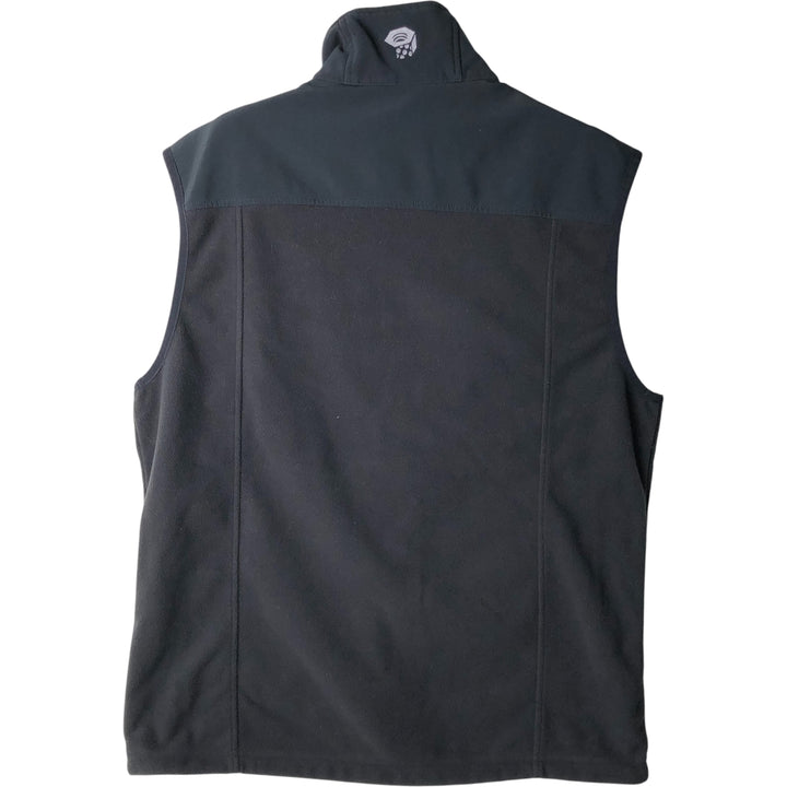 Mountain Hardwear Fleece Vest, Men's Size L polyester black type Vintage Second Hand
