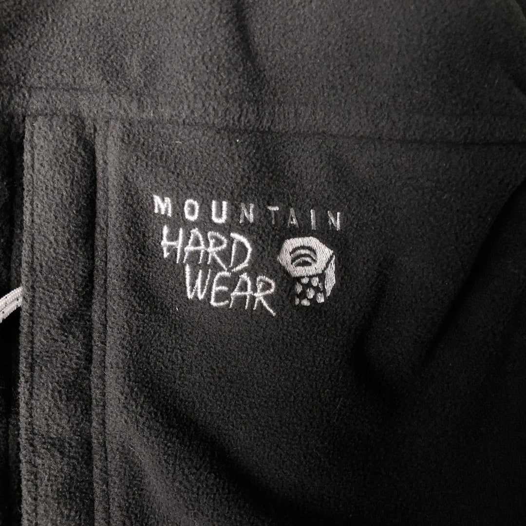 Mountain Hardwear Fleece Vest, Men's Size L polyester black type Vintage Second Hand
