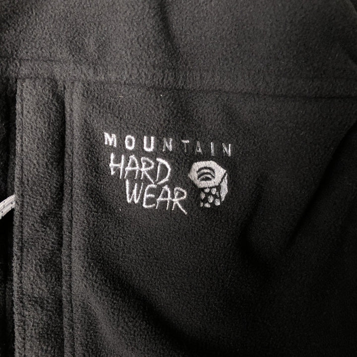 Mountain Hardwear Fleece Vest, Men's Size L polyester black type Vintage Second Hand