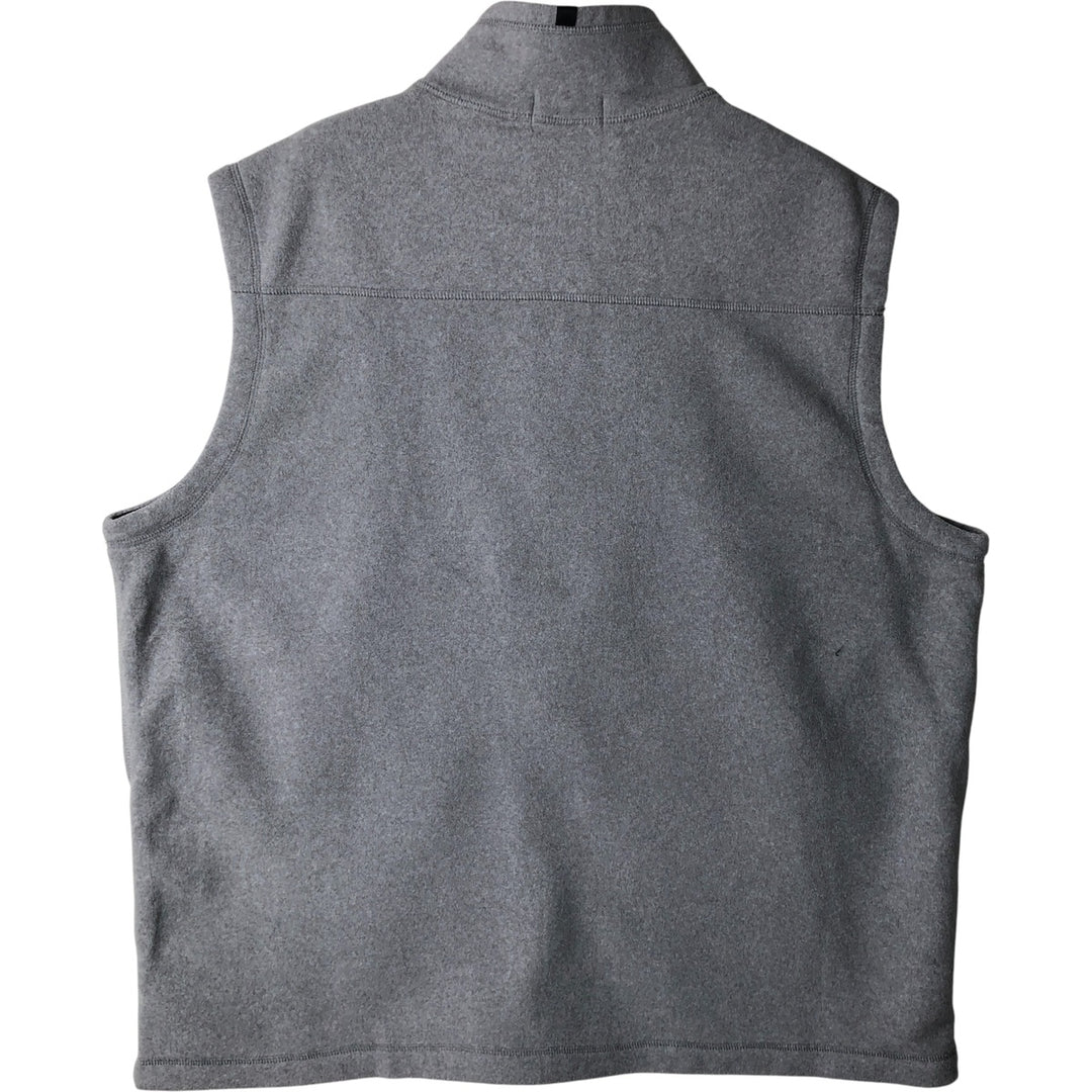 Ralph Lauren POLO RALPH LAUREN fleece vest, men's size XL polyester gray type Vintage Second Hand