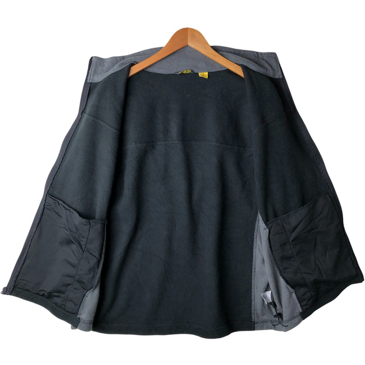 Cabelas fleece vest, men's size XL polyester black type Vintage Second Hand