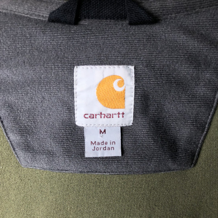 Carhartt boa vest, men's size M polyester Khaki type Vintage Second Hand