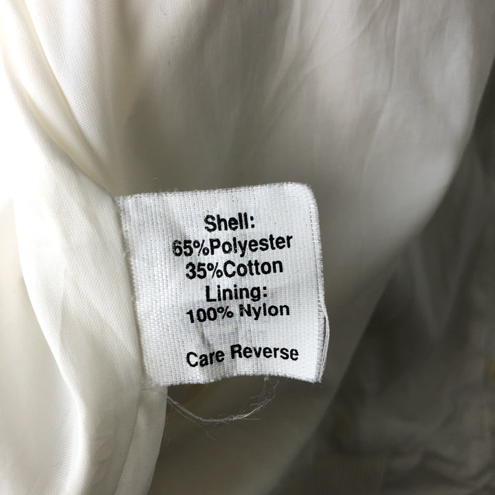 Vintage 80s-90'S K-Products Derby Jacket, Cup Shoulder, Made in USA, Men's XL polyester white type Vintage Second Hand
