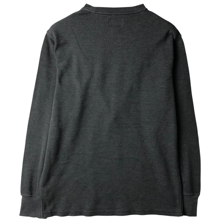 Ralph Lauren POLO RALPH LAUREN SLEEPWEAR Thermal Long T-Shirt, Men's Size L cotton gray type Vintage Second Hand