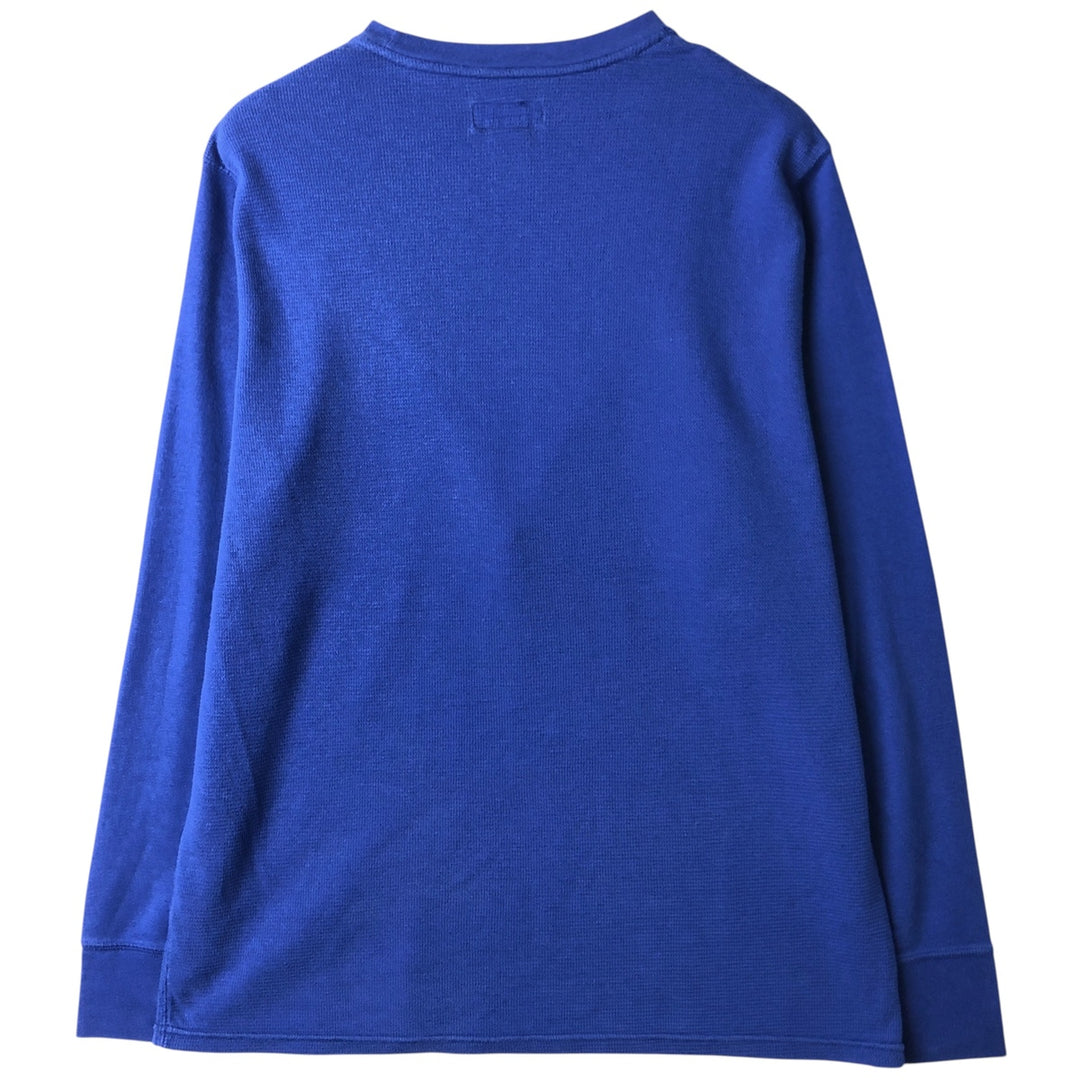 Ralph Lauren POLO RALPH LAUREN Thermal Long T-Shirt Men's XL cotton blue type Vintage Second Hand