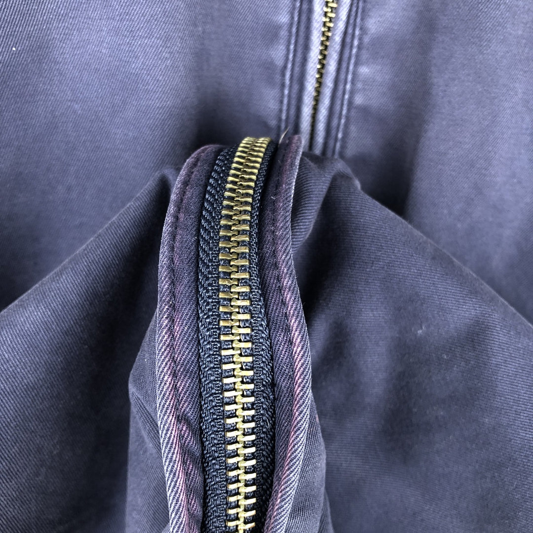 Eddie Bauer Cotton Jacket, Men's Size L Organic cotton navy blue type Vintage Second Hand