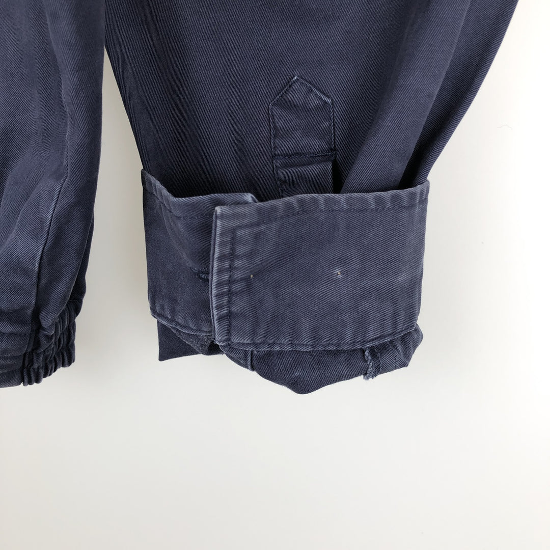 Eddie Bauer Cotton Jacket, Men's Size L Organic cotton navy blue type Vintage Second Hand