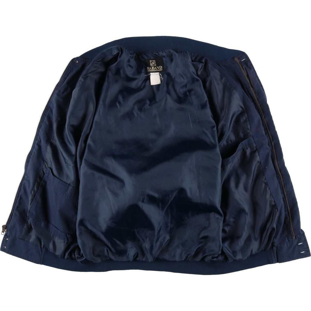 90s-00'S HABAND Derby Jacket, Cup Shoulder, Men's, Size M, Vintage unclear navy blue type Vintage Second Hand