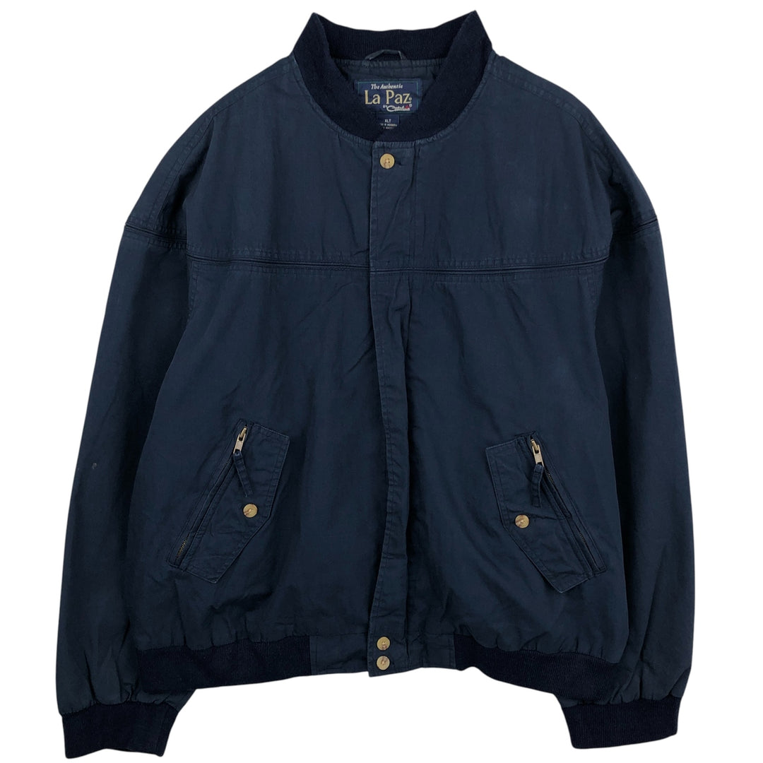 90'S Catalina La Paz Derby Jacket, Cup Shoulder, Men's XL, Vintage cotton navy blue type Vintage Second Hand