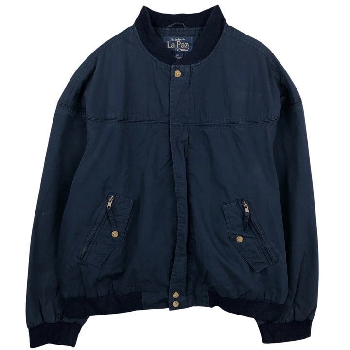 90'S Catalina La Paz Derby Jacket, Cup Shoulder, Men's XL, Vintage cotton navy blue type Vintage Second Hand