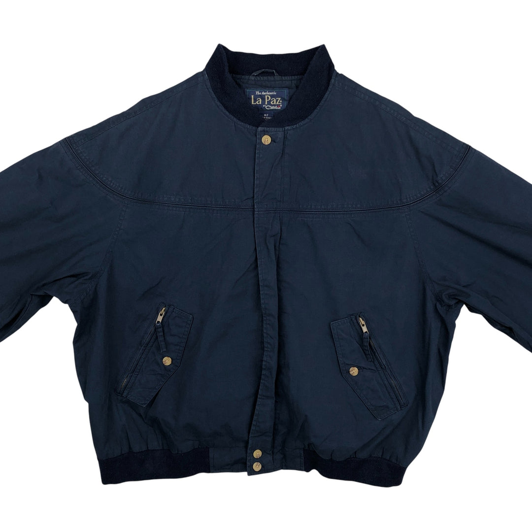 90'S Catalina La Paz Derby Jacket, Cup Shoulder, Men's XL, Vintage cotton navy blue type Vintage Second Hand