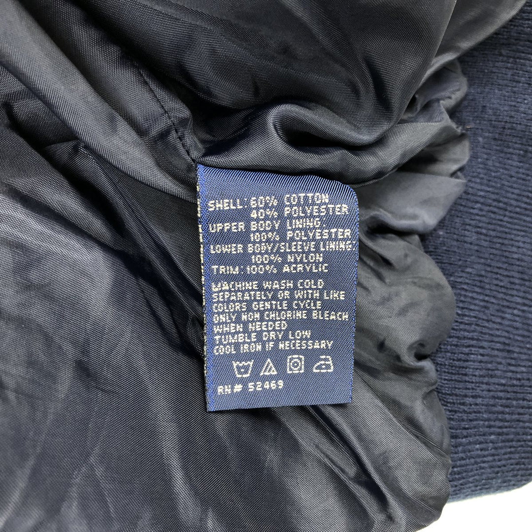 90'S Catalina La Paz Derby Jacket, Cup Shoulder, Men's XL, Vintage cotton navy blue type Vintage Second Hand