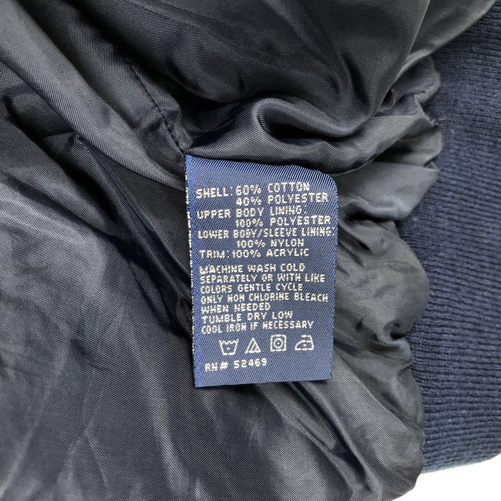 90'S Catalina La Paz Derby Jacket, Cup Shoulder, Men's XL, Vintage cotton navy blue type Vintage Second Hand