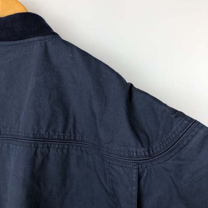 90'S Catalina La Paz Derby Jacket, Cup Shoulder, Men's XL, Vintage cotton navy blue type Vintage Second Hand