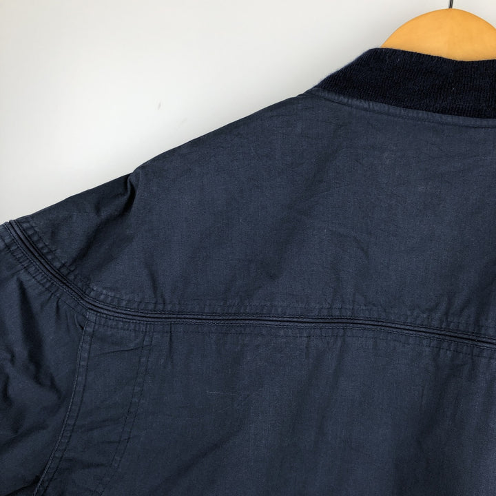 90'S Catalina La Paz Derby Jacket, Cup Shoulder, Men's XL, Vintage cotton navy blue type Vintage Second Hand